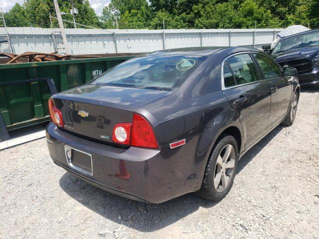 1G1ZC5EU9BF146204 - 2011 CHEVROLET MALIBU 1LT 灰色 照片 4