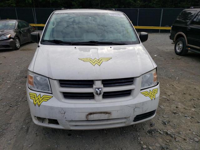 1D8HN44E79B509605 - 2009 DODGE GRAND CARA WHITE photo 9