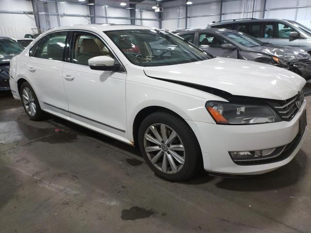 1VWCH7A31DC043013 - 2013 VOLKSWAGEN PASSAT SEL WHITE photo 1