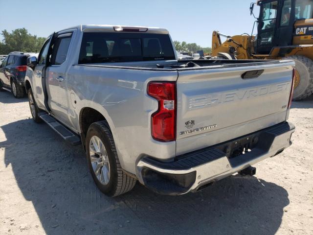 1GCUYGED7KZ101436 - 2019 CHEVROLET 1500 SILVE SILVER photo 3