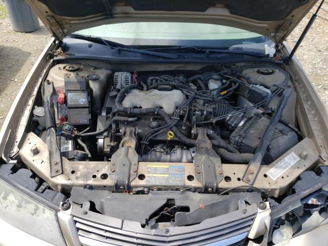 2G1WF52E259102694 - 2005 CHEVROLET IMPALA GOLD photo 7