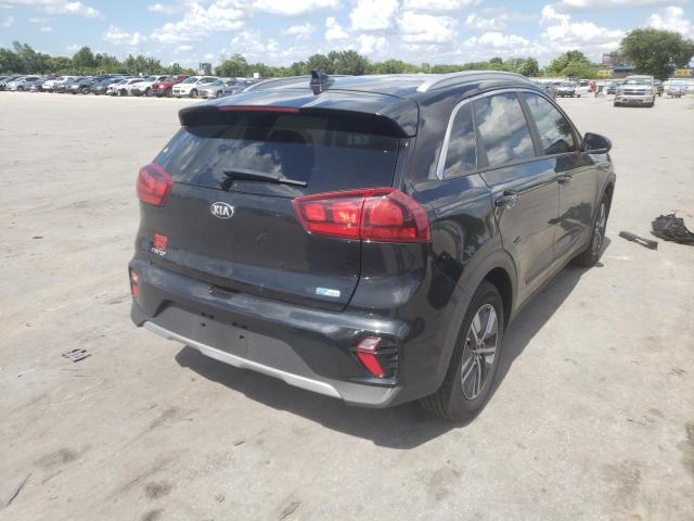 KNDCB3LC6M5471254 - 2021 KIA NIRO LX BLACK photo 4