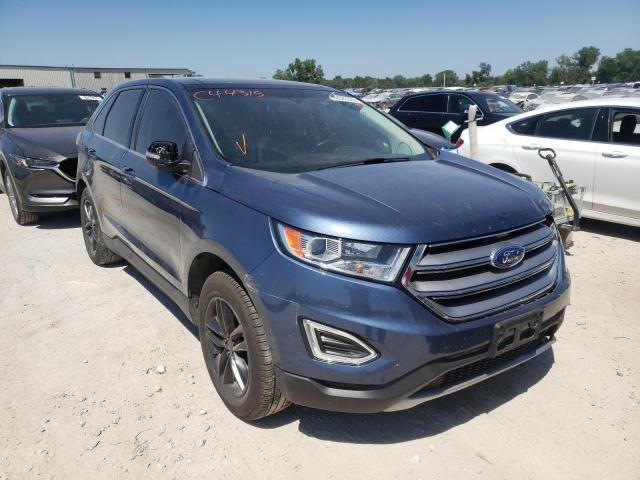 2FMPK3J81JBC44315 - 2018 FORD EDGE SEL Mavi foto 1