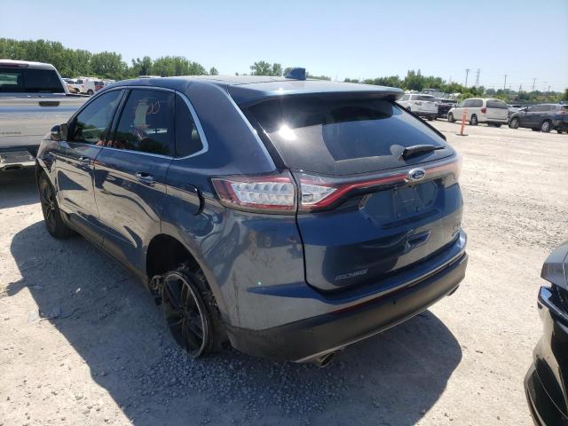 2FMPK3J81JBC44315 - 2018 FORD EDGE SEL Mavi foto 3