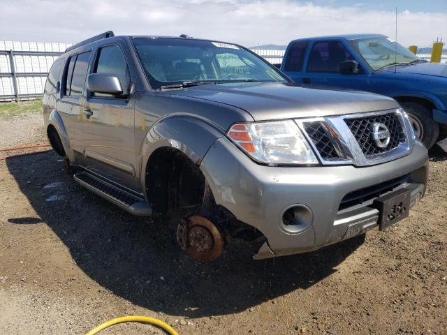 5N1AR18B08C657330 - 2008 NISSAN PATHFINDER GRAY photo 1