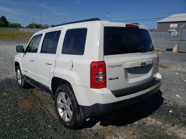 1J4NF2GB9BD131344 - 2011 JEEP PATRIOT WHITE photo 3