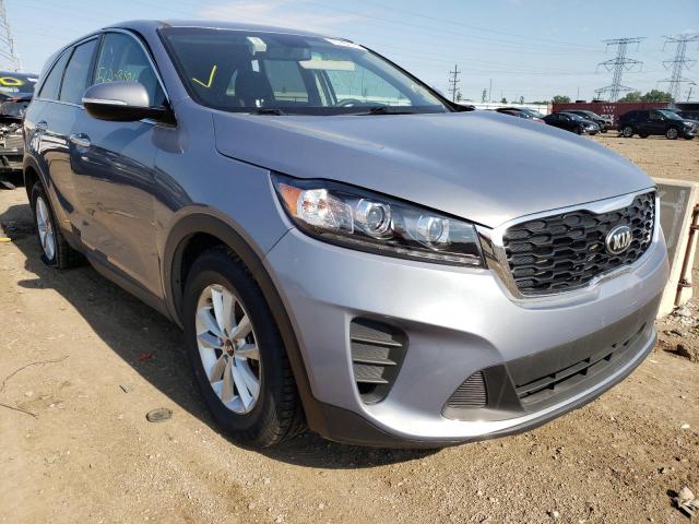 5XYPG4A5XLG633406 - 2020 KIA SORENTO S GRAY photo 1