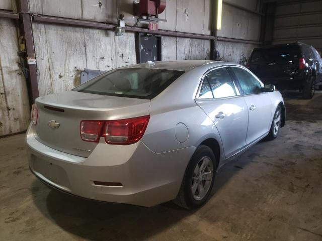 1G11C5SA6DF325763 - 2013 CHEVROLET MALIBU 1LT ვერცხლისფერი ფოტო 4