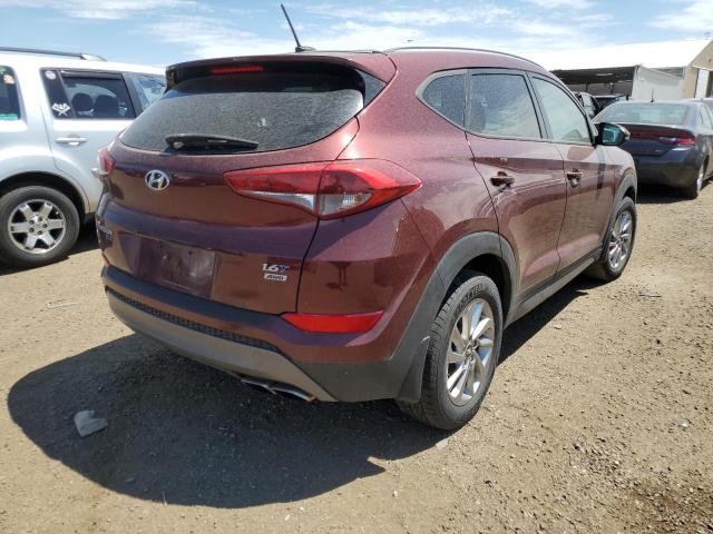 KM8J3CA29GU123954 - 2016 HYUNDAI TUCSON LIM BURGUNDY photo 4