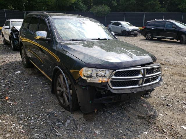 1D4SE4GT6BC639196 - 2011 DODGE DURANGO CR GREEN photo 1