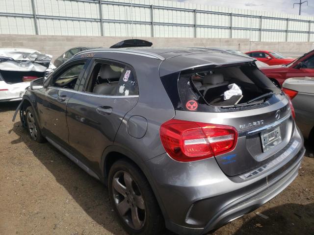 WDCTG4GB7FJ040936 - 2015 MERCEDES-BENZ GLA 250 4M GRAY photo 3