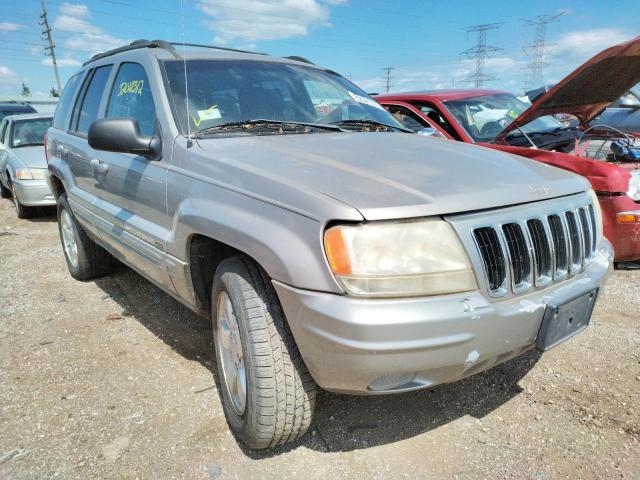 1J4GW58S71C697421 - 2001 JEEP GRAND CHER SILVER photo 1