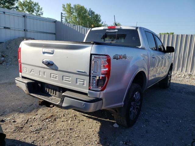 1FTER4FH3KLB23938 - 2019 FORD RANGER XL SILVER photo 4