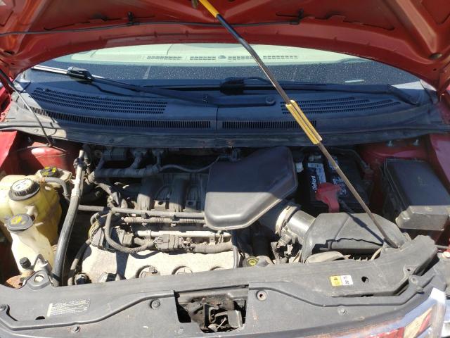 2FMDK49C47BB23692 - 2007 FORD EDGE SEL P RED photo 7