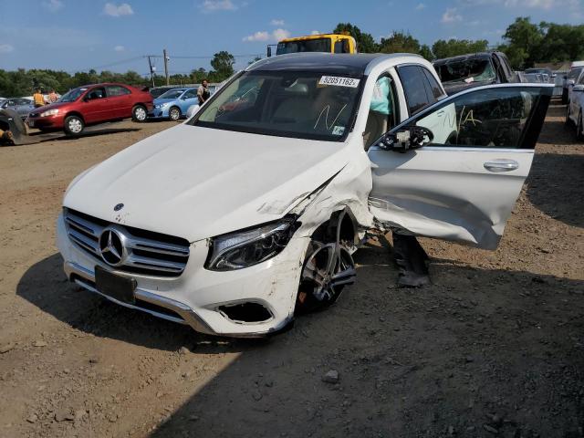 WDC0G4KB6KF637292 - 2019 MERCEDES-BENZ GLC 300 4M WHITE photo 2