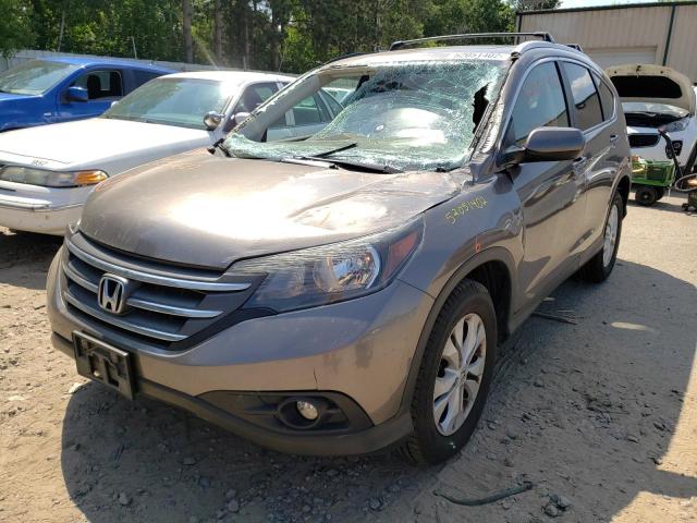 5J6RM4H70DL011924 - 2013 HONDA CR-V EXL  photo 2