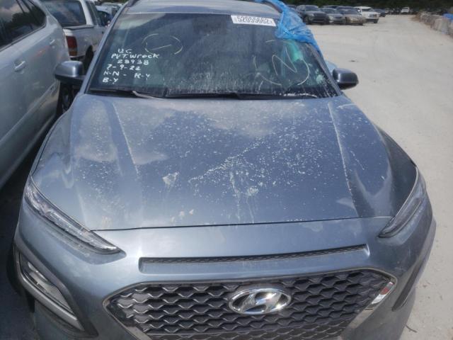 KM8K33A57LU542460 - 2020 HYUNDAI KONA LIMIT BLUE photo 7