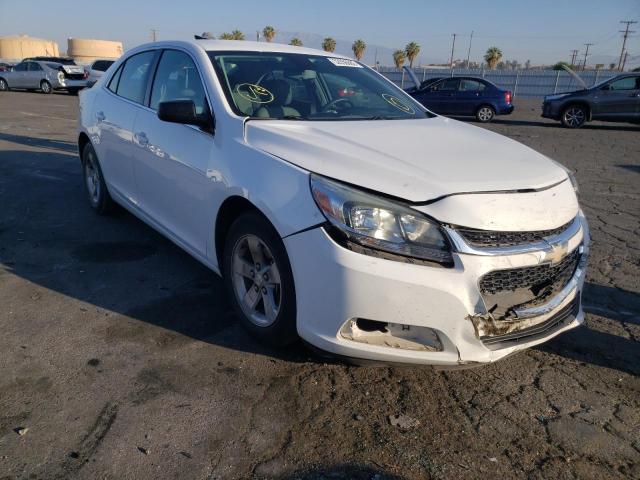 1G11A5SLXFF120540 - 2015 CHEVROLET MALIBU LS WHITE photo 1