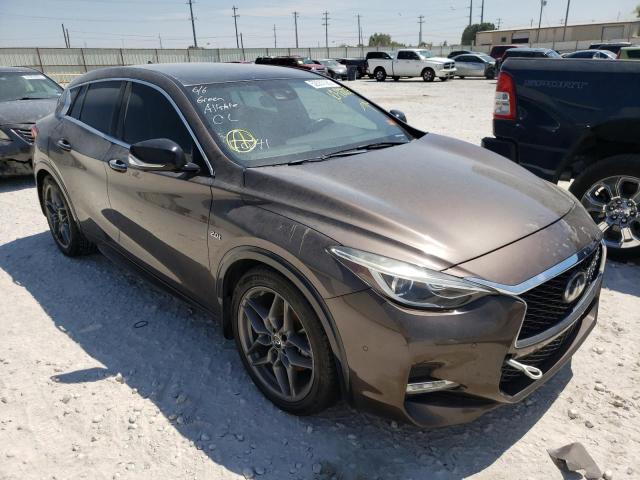 SJKCH5CP7JA048227 - 2018 INFINITI QX30 BASE Շագանակագույն լուսանկար 1