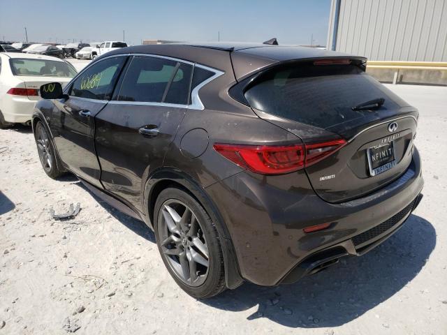 SJKCH5CP7JA048227 - 2018 INFINITI QX30 BASE Շագանակագույն լուսանկար 3