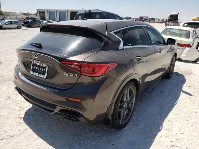 SJKCH5CP7JA048227 - 2018 INFINITI QX30 BASE Շագանակագույն լուսանկար 4