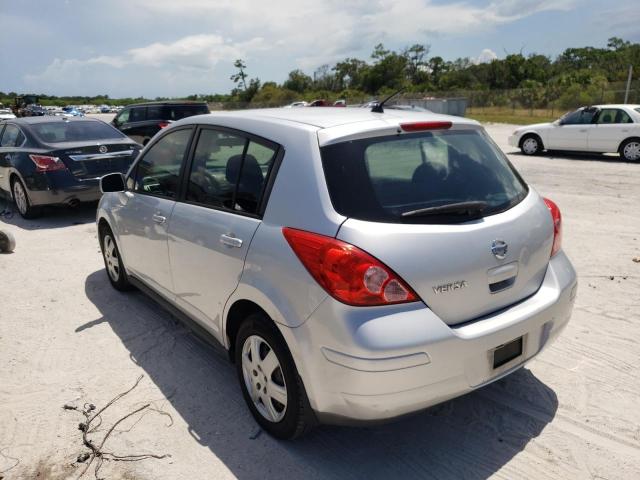 3N1BC13E69L400807 - 2009 NISSAN VERSA S SILVER photo 3