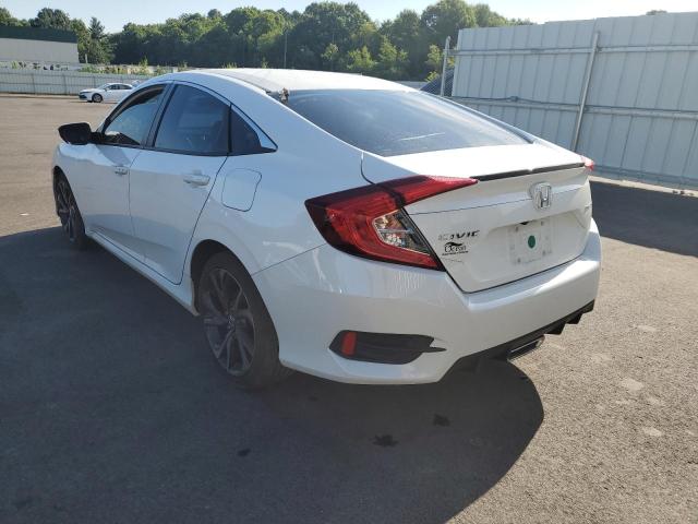 2HGFC2F85LH544912 - 2020 HONDA CIVIC SPOR WHITE photo 3