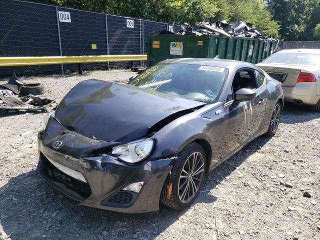 JF1ZNAA1XG8705069 - 2016 TOYOTA SCION FR-S BLACK photo 2