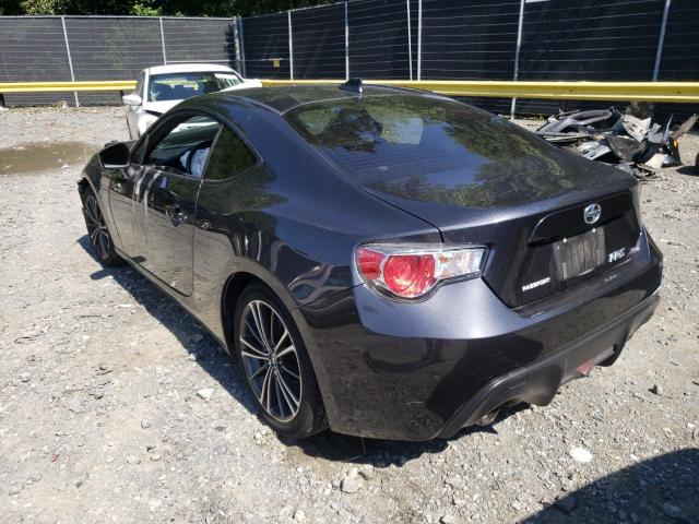 JF1ZNAA1XG8705069 - 2016 TOYOTA SCION FR-S BLACK photo 3