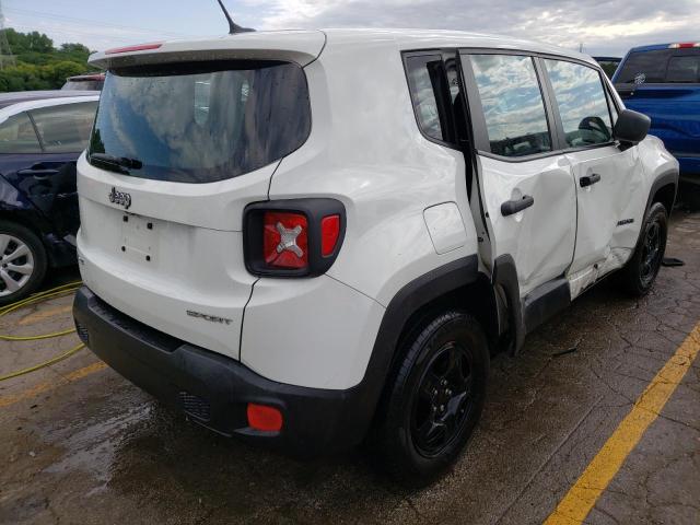 ZACCJBAT9FPC32307 - 2015 JEEP RENEGADE S WHITE photo 4