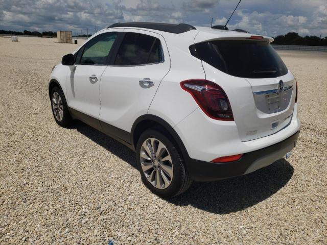 KL4CJASB2KB714356 - 2019 BUICK ENCORE PRE WHITE photo 3