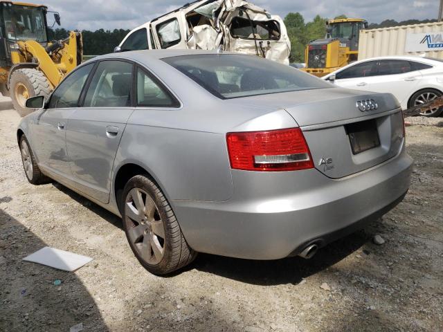 WAUAH74F17N047696 - 2007 AUDI A6 SILVER photo 3