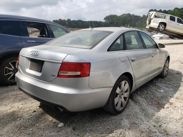 WAUAH74F17N047696 - 2007 AUDI A6 SILVER photo 4