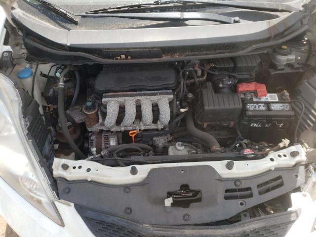JHMGE8H41AC030435 - 2010 HONDA FIT SPORT WHITE photo 9