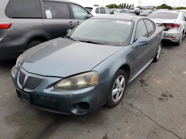 2G2WP582861311637 - 2006 PONTIAC GRAND PRIX GREEN photo 2