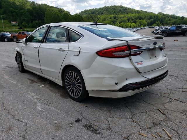 3FA6P0RU8HR261521 - 2017 FORD FUSION TIT WHITE photo 3