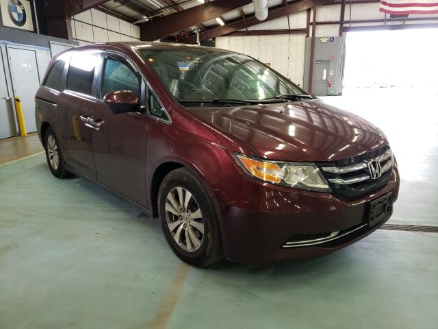 5FNRL5H6XFB009562 - 2015 HONDA ODYSSEY EX BURGUNDY photo 1