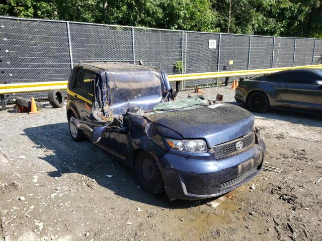 JTLKE50E081046005 - 2008 TOYOTA SCION XB BLUE photo 1