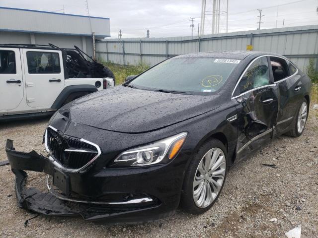 1G4ZR5SS7HU148204 - 2017 BUICK LACROSSE P BLACK photo 2