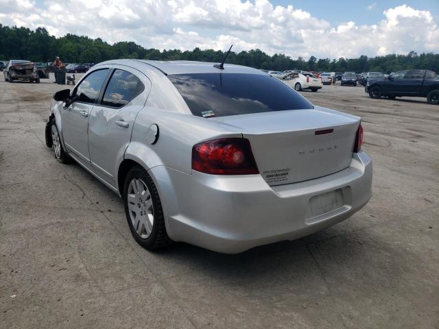 1B3BD4FB9BN540967 - 2011 DODGE AVENGER EX SILVER photo 3