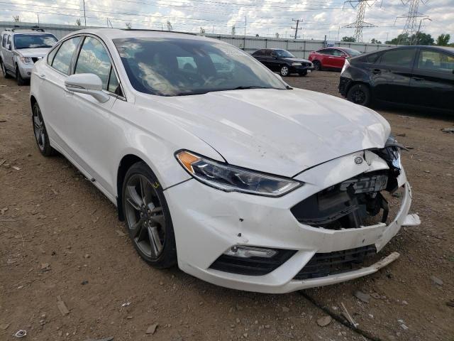 3FA6P0VP8HR353325 - 2017 FORD FUSION SPO WHITE photo 1