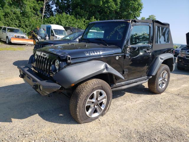 1C4AJWAGXHL572798 - 2017 JEEP WRANGLER S BLACK photo 2