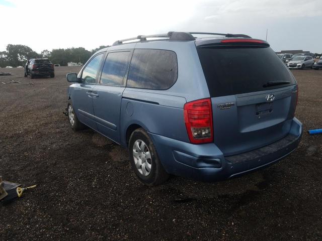 KNDMC233286049929 - 2008 HYUNDAI ENTOURAGE BLUE photo 3