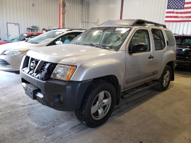 5N1AN08W17C512871 - 2007 NISSAN XTERRA OFF SILVER photo 2