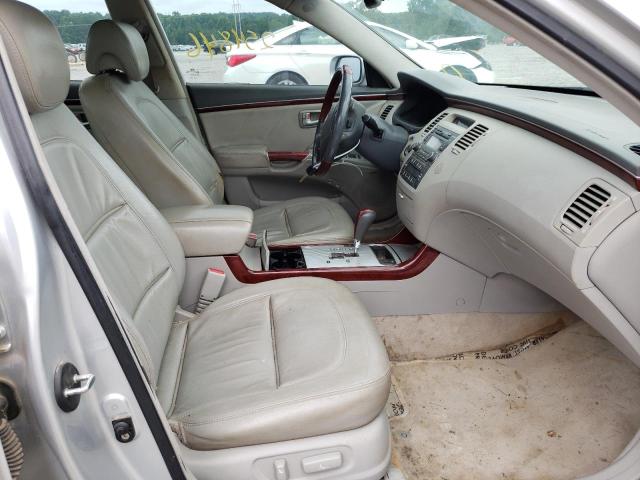 KMHFC46F78A272518 - 2008 HYUNDAI AZERA SE SILVER photo 5