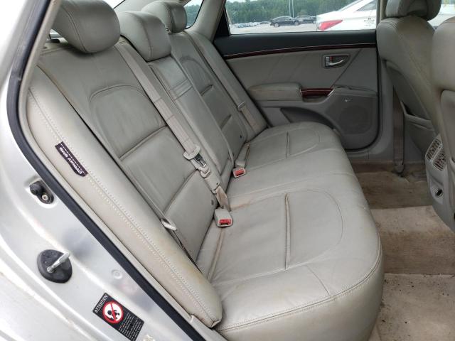 KMHFC46F78A272518 - 2008 HYUNDAI AZERA SE SILVER photo 6