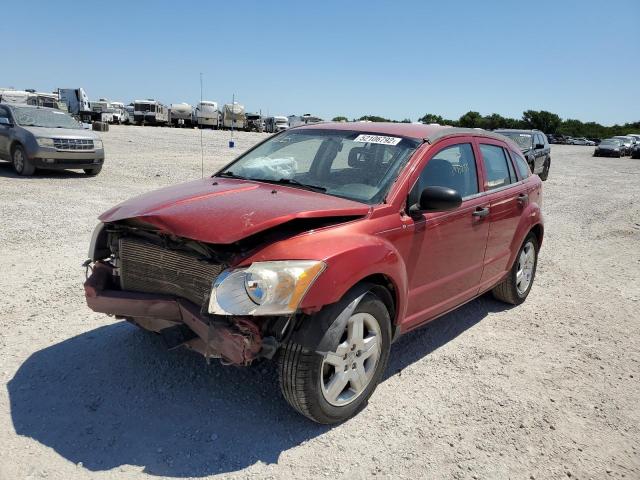 1B3HB48BX8D755155 - 2008 DODGE CALIBER SX RED photo 2