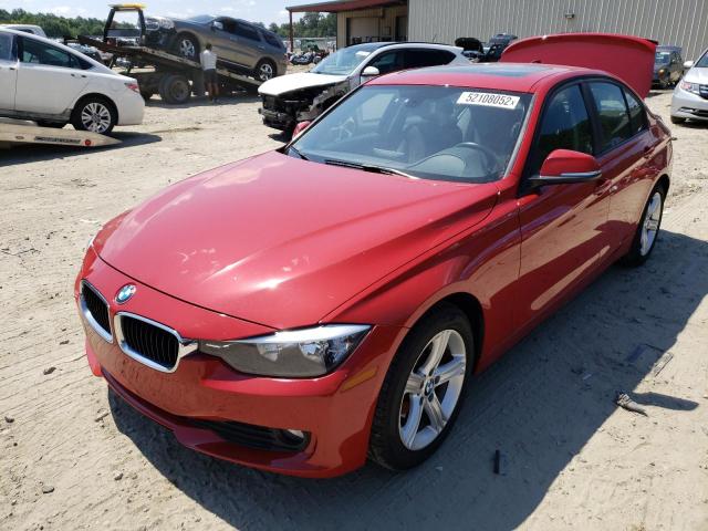 WBA3C3G51ENR25806 - 2014 BMW 320 I XDRI RED photo 2