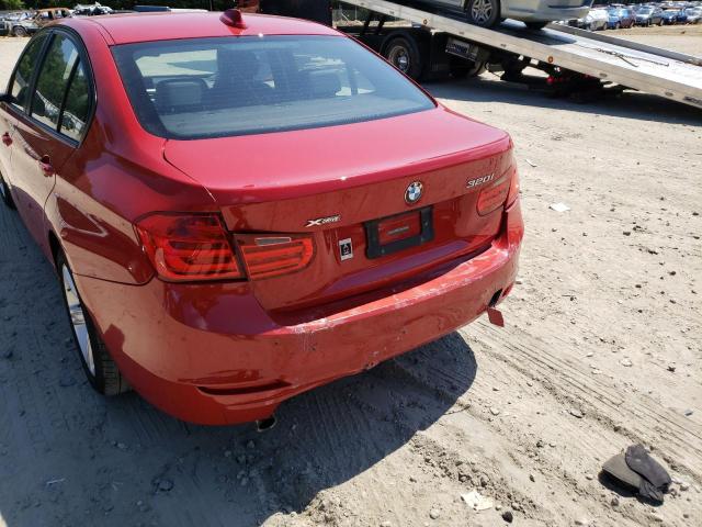 WBA3C3G51ENR25806 - 2014 BMW 320 I XDRI RED photo 9