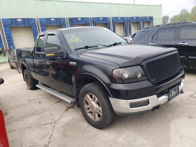 1FTPX14595FB43927 - 2005 FORD F150 BLACK photo 1